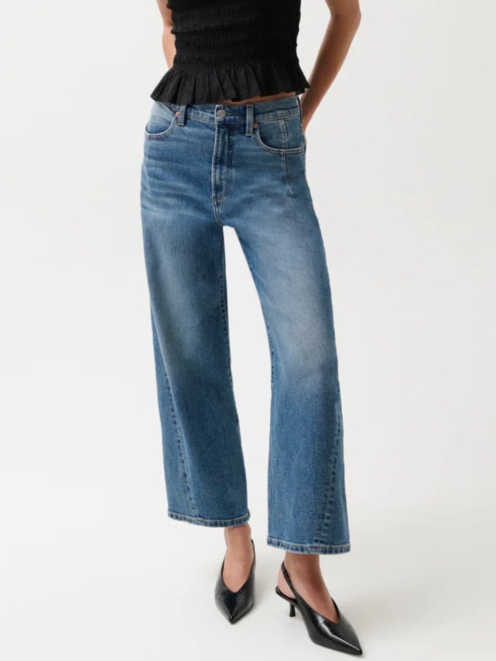 Pistola Kyra High Rise Bowed Ankle - Soho, size 25, NWT